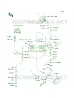 Fuel Evaporative System per Kawasaki Ninja ZX-9R 1999