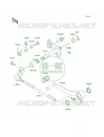 Gear Change Mechanism per Kawasaki Ninja ZX-9R 1999