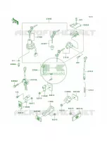 Ignition SwitchLocksReflectors per Kawasaki Ninja ZX-9R 1999