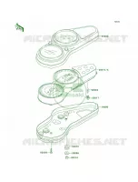 Meters per Kawasaki Ninja ZX-9R 1999