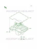 Oil Pan per Kawasaki Ninja ZX-9R 1999