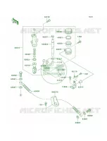 Rear Master Cylinder per Kawasaki Ninja ZX-9R 1999