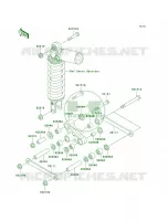 Rear Suspension per Kawasaki Ninja ZX-9R 1999
