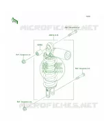 Shock Absorbers per Kawasaki Ninja ZX-9R 1999