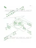 Swingarm per Kawasaki Ninja ZX-9R 1999