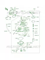 Carburetor per Kawasaki KDX200 2002