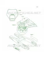 DecalsKDX200 H6 per Kawasaki KDX200 2002