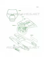 DecalsKDX200 H7 per Kawasaki KDX200 2002