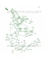 Engine Mount per Kawasaki KDX200 2002