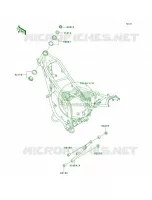Frame per Kawasaki KDX200 2002