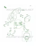 Headlights per Kawasaki KDX200 2002