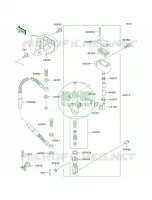 Rear Master Cylinder per Kawasaki KDX200 2002