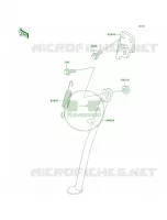 Stands per Kawasaki KDX200 2002
