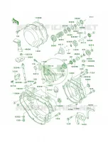 Engine Covers per Kawasaki KDX220R 2002