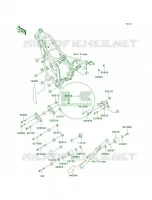 Engine Mount per Kawasaki KDX220R 2002