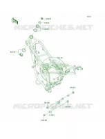 Frame per Kawasaki KDX220R 2002