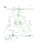 Fuel Tank per Kawasaki KDX220R 2002