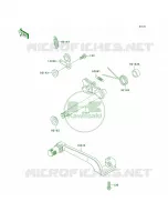 Gear Change Mechanism per Kawasaki KDX220R 2002