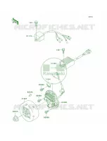 Generator per Kawasaki KDX220R 2002