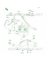 Mufflers per Kawasaki KDX220R 2002