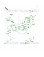 Rear Hub per Kawasaki KDX220R 2002
