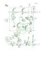 Ignition SwitchLocksReflectors per Kawasaki Ninja 600R 1992