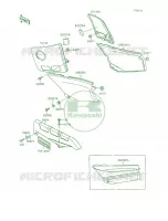 Side CoversChain Cover per Kawasaki Ninja 600R 1992