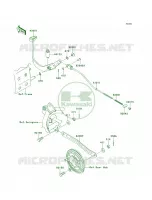 Brake Pedal per Kawasaki KLX110 2013