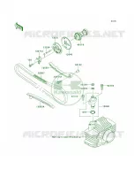 CamshaftsTensioner per Kawasaki KLX110 2013