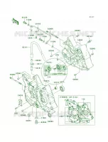 Crankcase per Kawasaki KLX110 2013