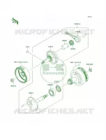 Crankshaft per Kawasaki KLX110 2013