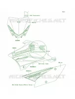 DecalsCAF per Kawasaki KLX110 2013