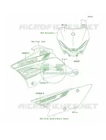 DecalsCCF per Kawasaki KLX110 2013