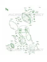 Engine Covers per Kawasaki KLX110 2013