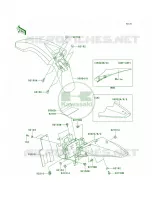 Fenders per Kawasaki KLX110 2013