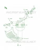 Footrests per Kawasaki KLX110 2013