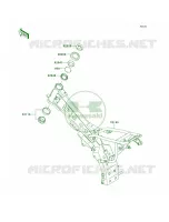 Frame per Kawasaki KLX110 2013