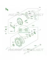 Front Hub per Kawasaki KLX110 2013