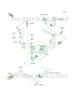 Gear Change Mechanism per Kawasaki KLX110 2013