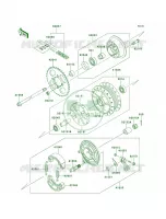 Rear Hub per Kawasaki KLX110 2013