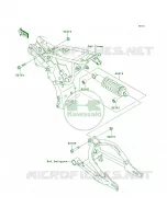 SuspensionShock Absorber per Kawasaki KLX110 2013