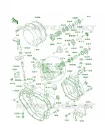 Engine Covers per Kawasaki KDX200 2001