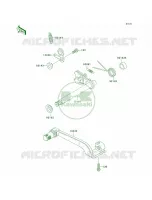 Gear Change Mechanism per Kawasaki KDX200 2001