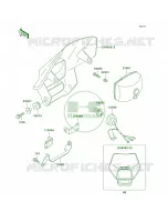Headlights per Kawasaki KDX200 2001