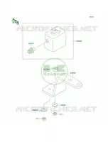 Meters per Kawasaki KDX200 2001