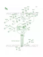 Rear Suspension per Kawasaki KDX200 2001