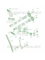 CamshaftsTensioner per Kawasaki Ninja 1000 ABS 2015