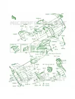 CowlingCenter per Kawasaki Ninja 1000 ABS 2015