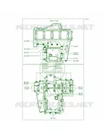 Crankcase Bolt Pattern per Kawasaki Ninja 1000 ABS 2015