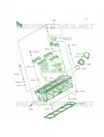 Cylinder Head per Kawasaki Ninja 1000 ABS 2015
